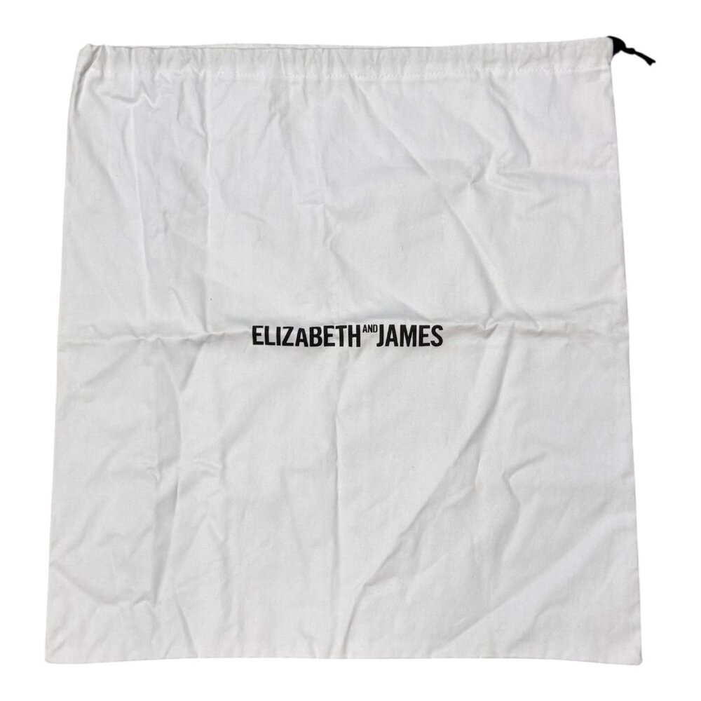 Elizabeth And James White Drawstring Dust Bag Large Accessories Purse Shoes 21"